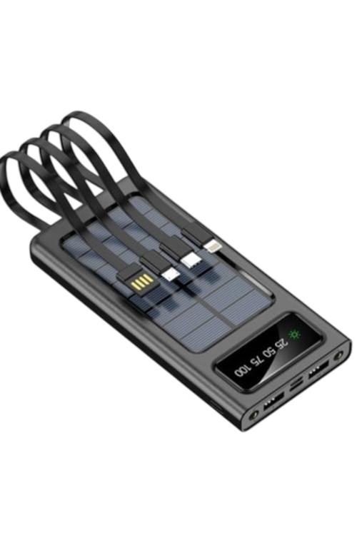 10,000 Mah Solar Power Bank 4 In 1 MW911