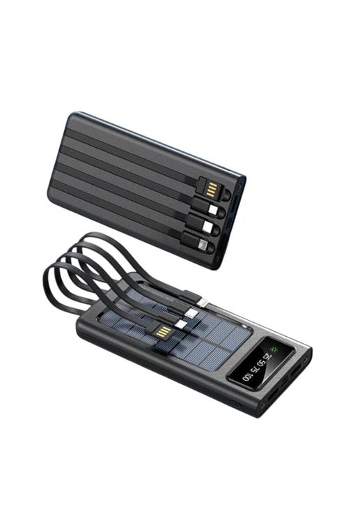 10,000 Mah Solar Power Bank 4 In 1 MW911