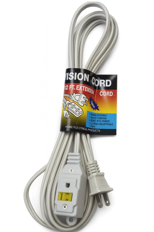 12FT Electrical Outlet Extension Cord MAP12