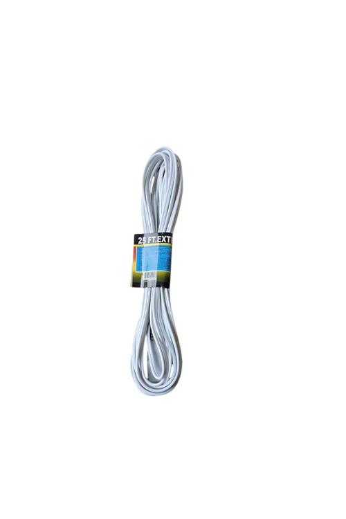 25FT Electrical Outlet Extension Cord