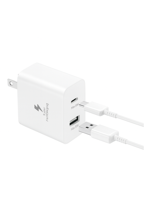 35W PD Combo with USB C Wall Charger and Type-C to Type-C Cable MW854 White