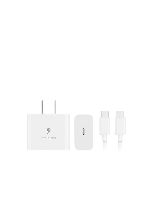45W PD Combo Type C To Type C MW838 White