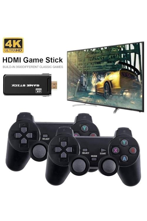 4K Game Stick with 2.4G Wireless Controller