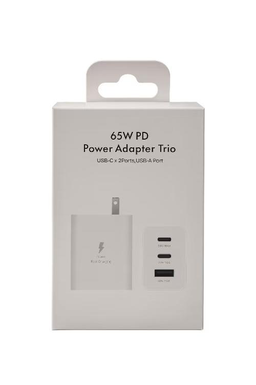 65W Fast Charging PD Trio Wall Charger MW881