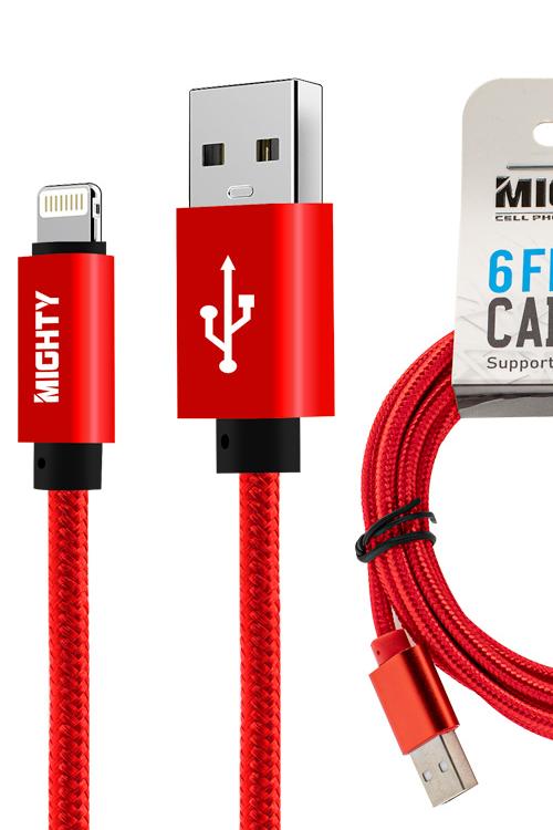 6FT-Fabric-Lightning-Cable-Mighty-IP6FT