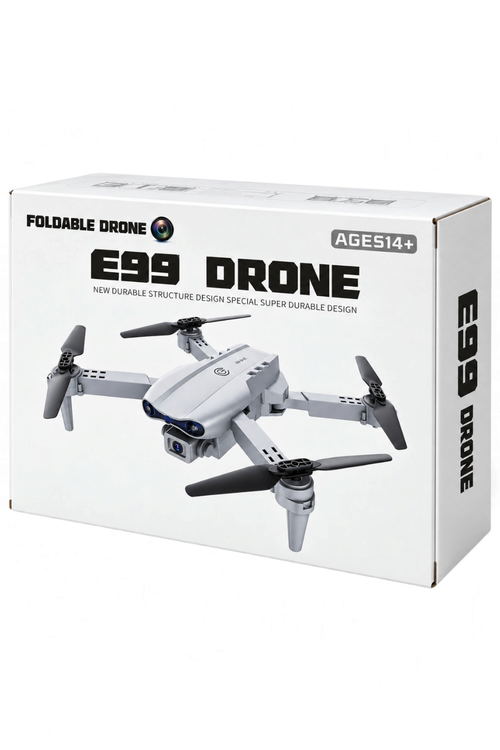 AGES14 Plus Foldable Drone with Camera, Remote Control Quadcopter E99