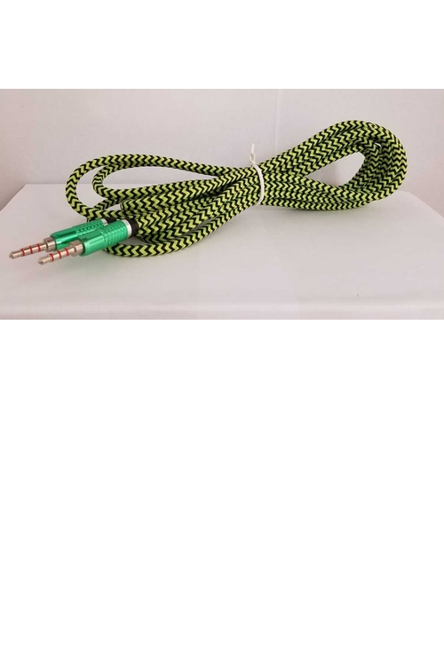 10FT Wholesale Fabric Aux Cable - MW619