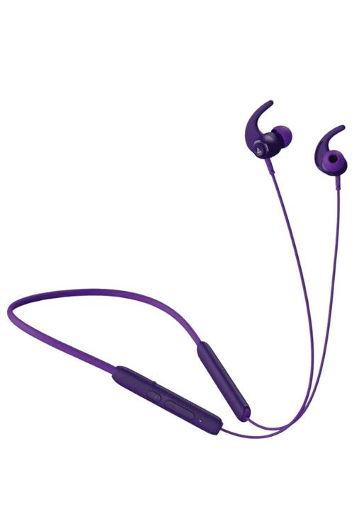 Acellories Blade Wireless Bluetooth Neckband Headset with Magnetic Earbuds Purple