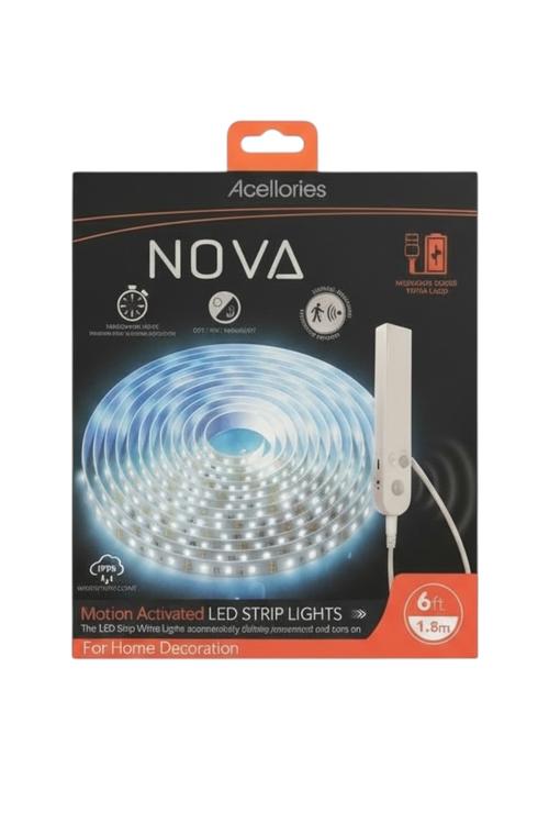 Acellories Nova 6ft USB Motion-Sensing LED Light Strip