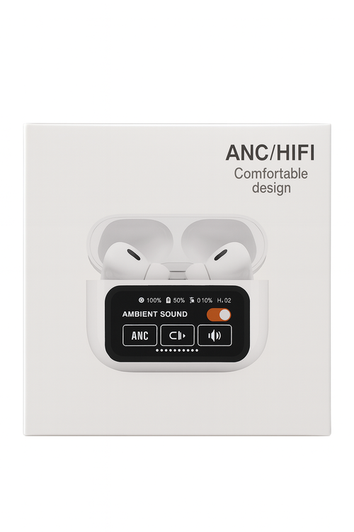 Airpods With LED Touch Screen A9P