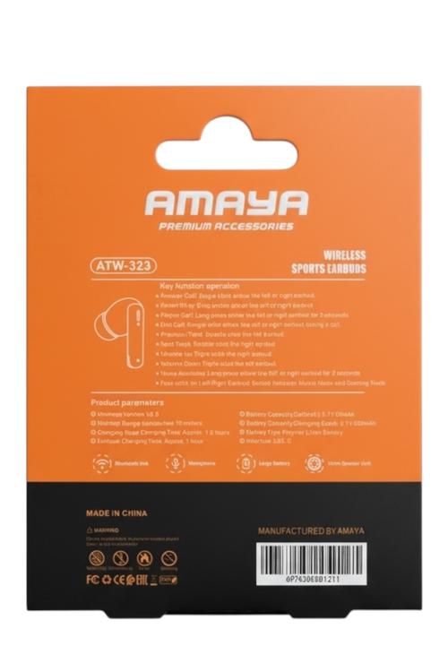 Amaya FreeBuds Pro Premium True Wireless Earbuds Black ATW323