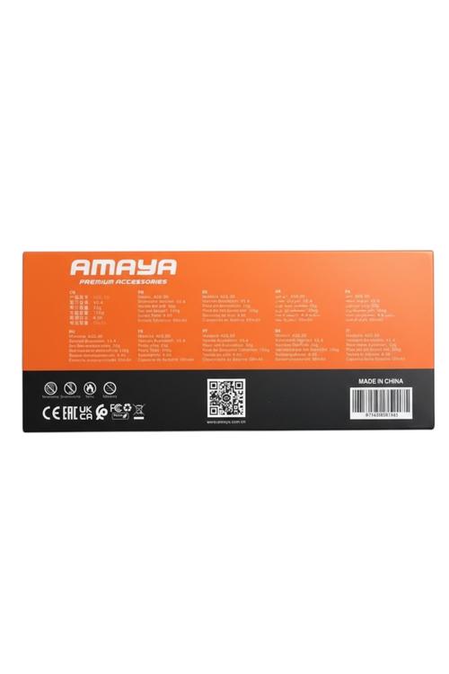 Amaya Premium Intelligent Audio Air Glasses with Long Range Black ASG09