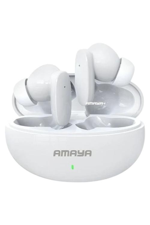 Amaya Premium True Wireless Earphones White ATW27