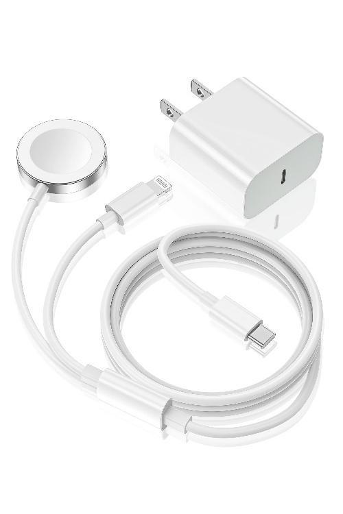 Amazon MfI Certified Apple Watch Charger USB C With Charger Series 7/6/SE/6/5/4/3/2/1 X003RQ56L