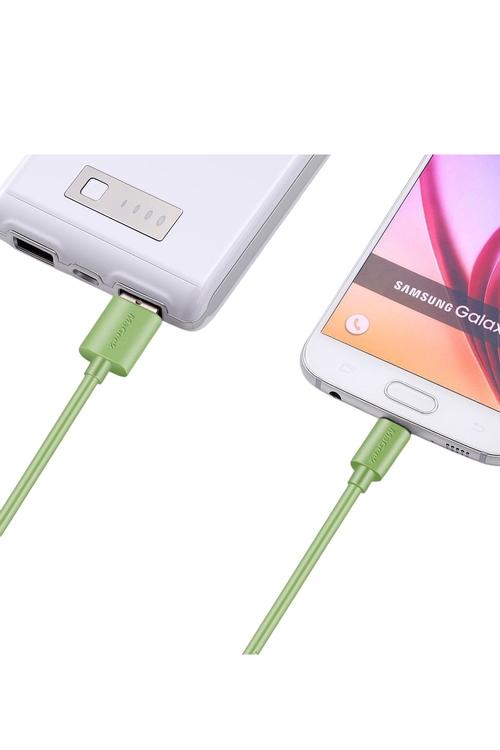 Amazon USB Type C Cable 2 Pack 6FT Android Phone Pad Laptop Green X003G2DP3J