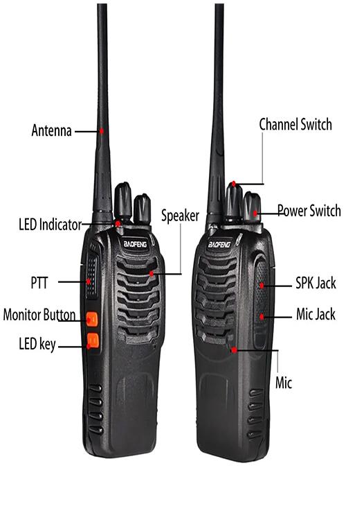 Baofeng Double Walkie Talkie Two Way Radio Set BF888S