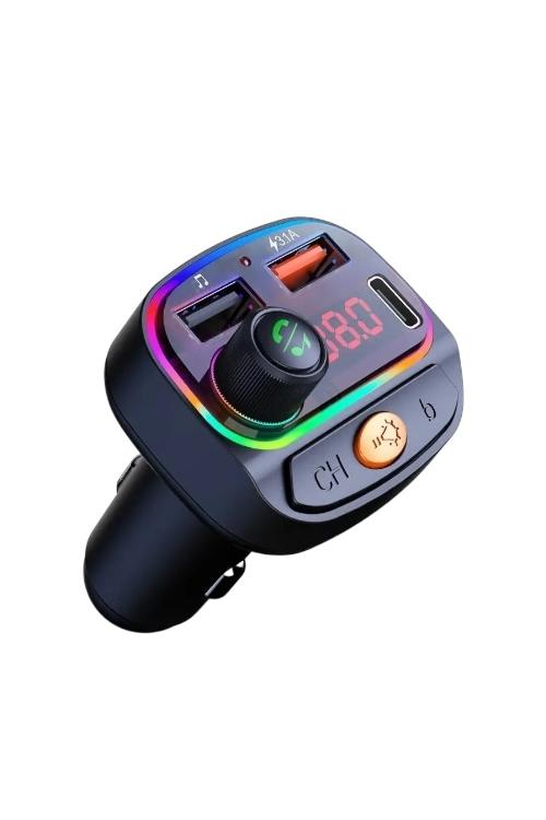 Bluetooth Car FM Transmitter with PD Fast Charging C15