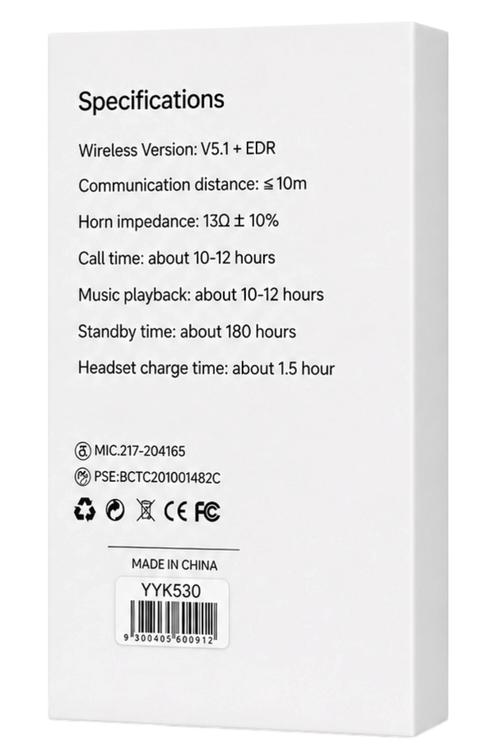 Bluetooth Earphone With Hook YYK530