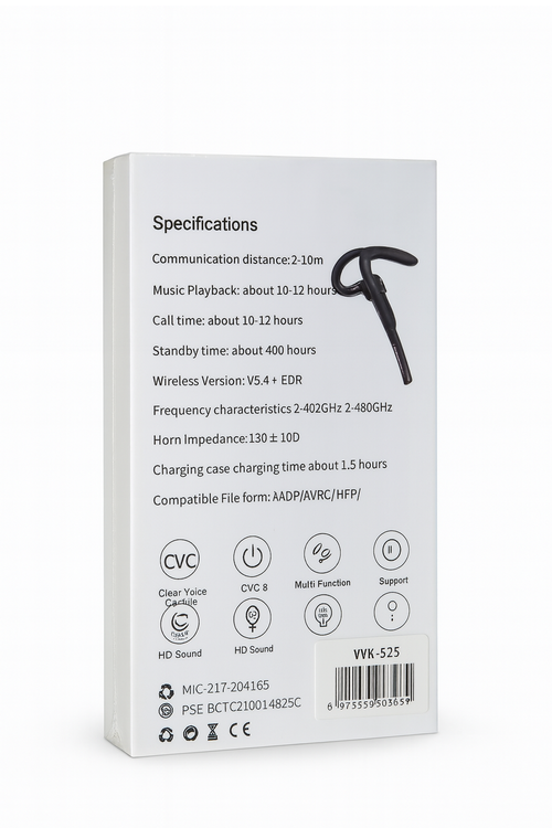 Bluetooth Hook Earphone YYK525
