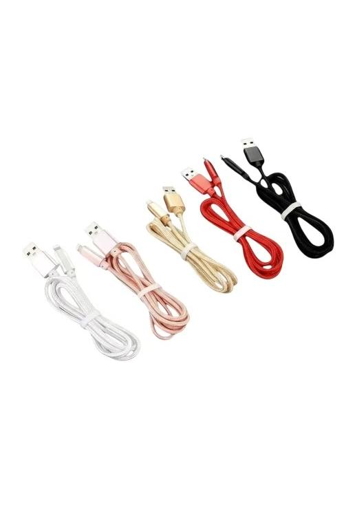 Bulk Jar 50 Pack 3FT Lightning to USB Charging Cable Braided
