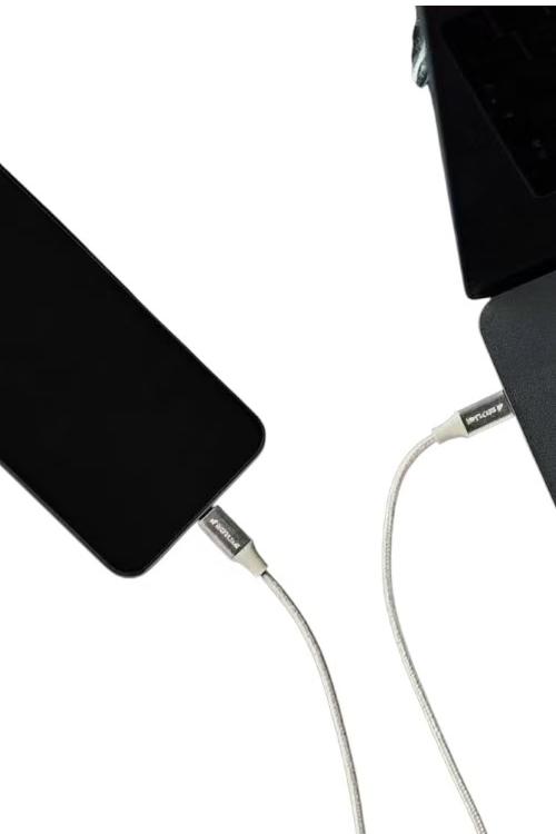 Bulk Jar 50 Pack 3FT Type-C to Type-C Charging Cable Braided