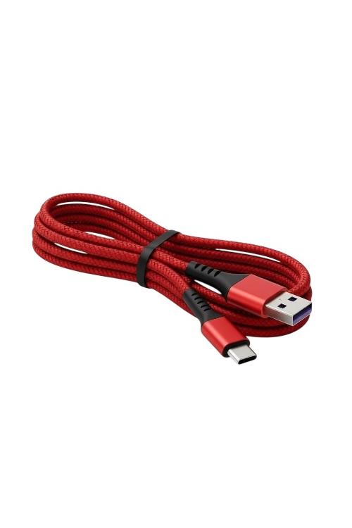 Bulk Jar 50 Pack 3FT USB to Type-C Charging Cable Braided