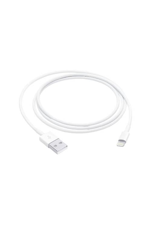 Bulk Jar 50 Pack 8-Pin to USB Charging Cable White