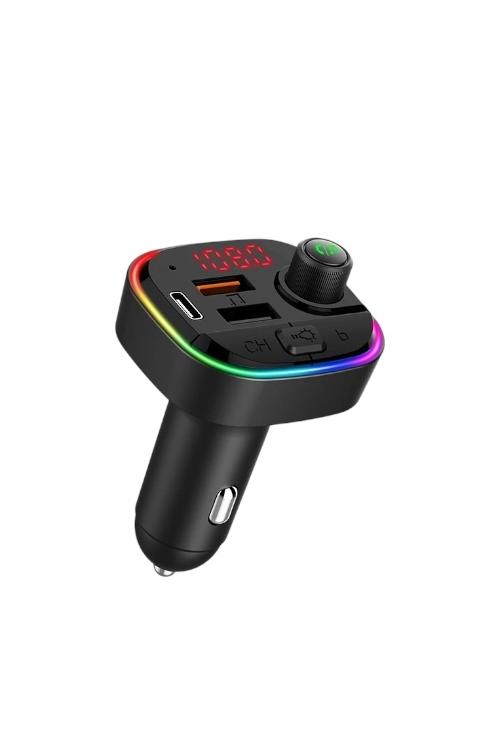 C13 Bluetooth Car FM Transmitter with PD Fast Charging C13