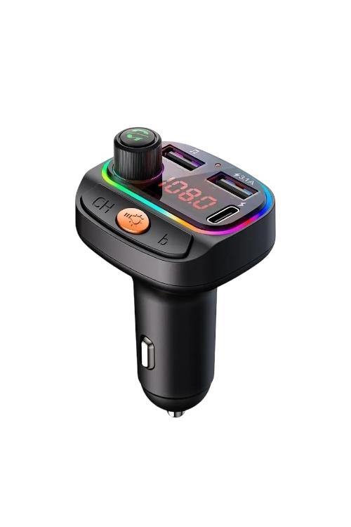 Bluetooth Car FM Transmitter with PD Fast Charging C15