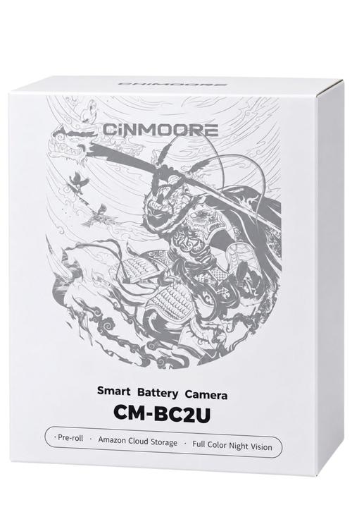 Cinmoore Wireless Battery Security Camera with Pre-Roll CMBC2U