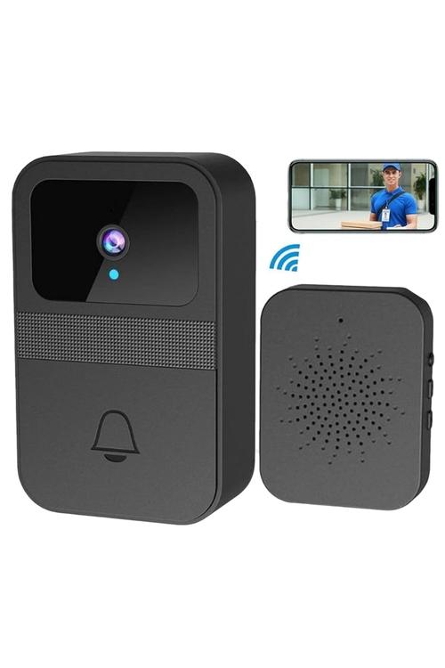 D9 Wireless Smart Doorbell Camera , HD Video, Night Vision, Motion Alerts and Mobile App Control D9