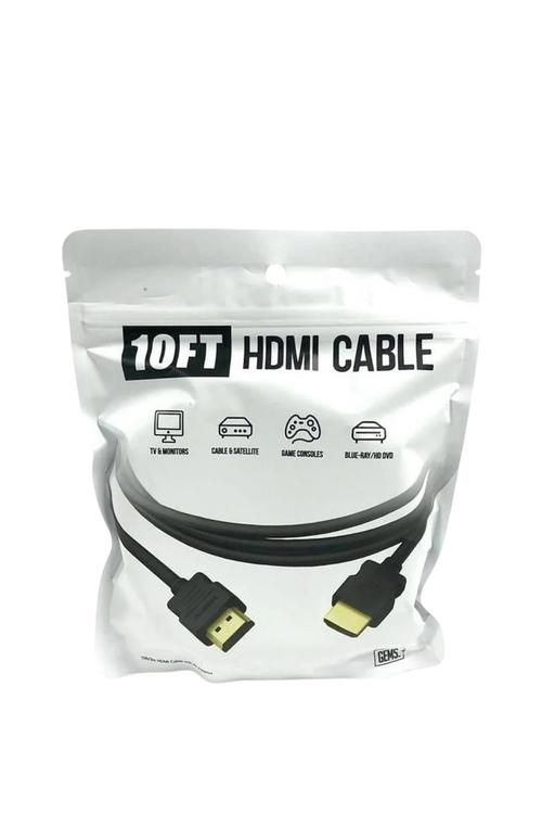 DATA-GEMS HDMI High Speed Ultra High Definition Cable 10FT GEMS10FT