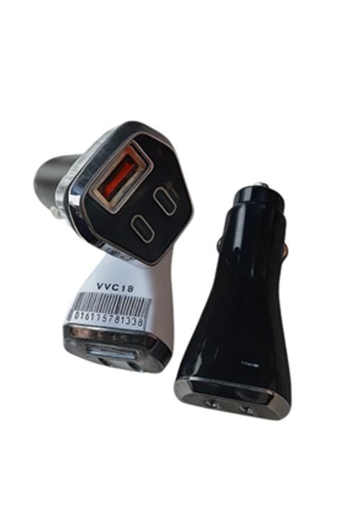 Double PD and USB Port Car Charger Monster YYC19