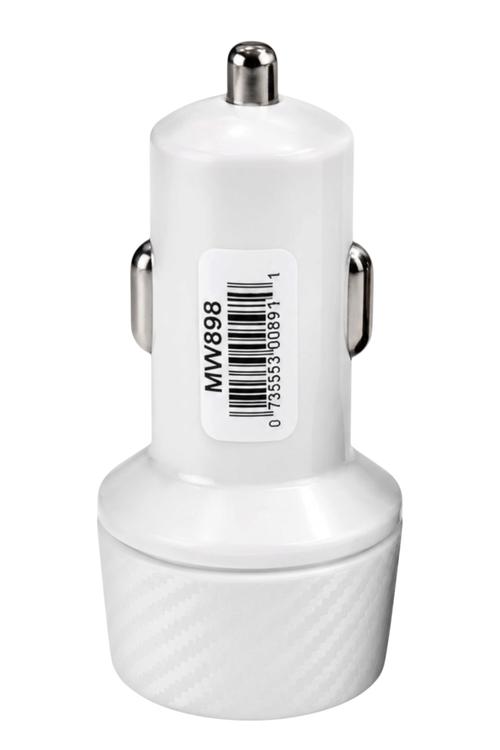 Dual PD 40W Car Charger White MW929