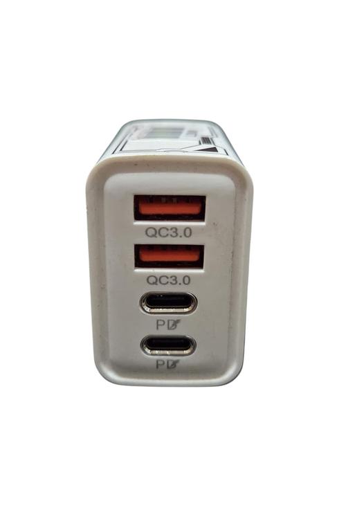 Dual PD And Dual USB Sleek Wall Charger MW877
