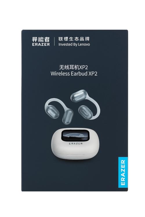 Erazer True Wireless Open Ear Earbuds Bluetooth 5.4 Earphones Waterproof 35h Play time White XP2