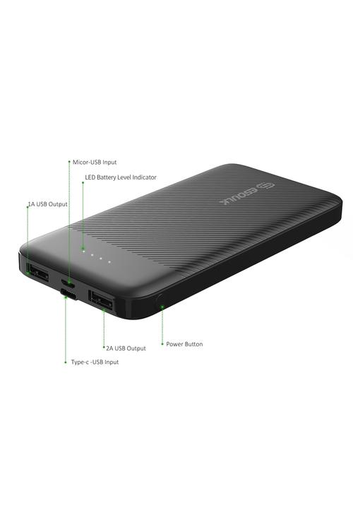 Esoulk 10000mah Power Bank EP06BK