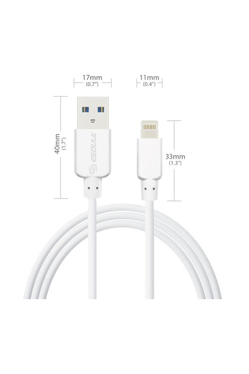 Esoulk 10FT Iphone Wholesale Cable-EC38P-IP