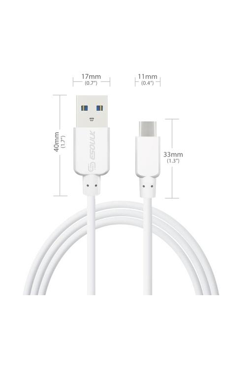 Esoulk 10FT Type-C Cable Wholesale-EC38P-TPC