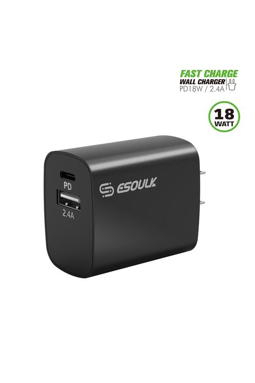 Esoulk 18W PD USB Wall Adapter Wholesale-EA12P