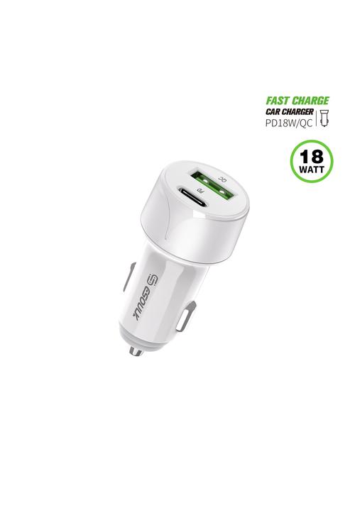 Esoulk 18W PDQC Car Charger Wholesale Loose-EA19