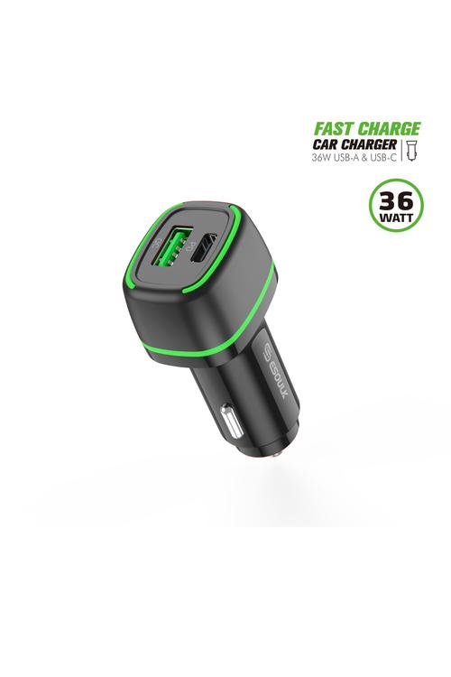 Esoulk 36W PD QC Car Charger-EA15