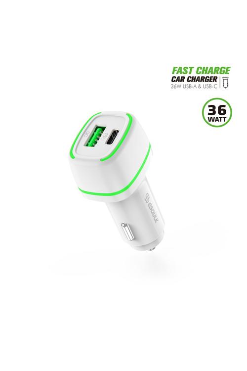 Esoulk 36W PD QC Car Charger-EA15