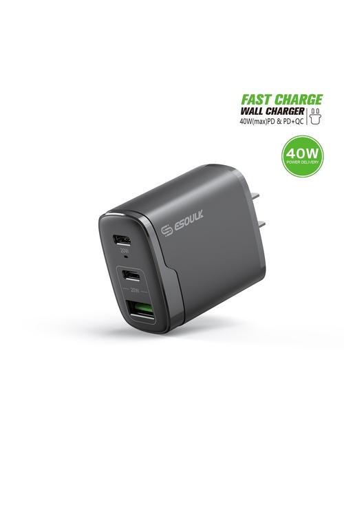 Esoulk 40W Dual PD QC Wall Charger wholesale-EA18