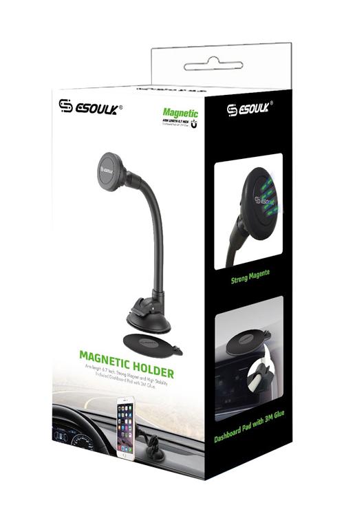 Esoulk Car Dashboard Mount Long Arm Wholesale-EH22P-BK