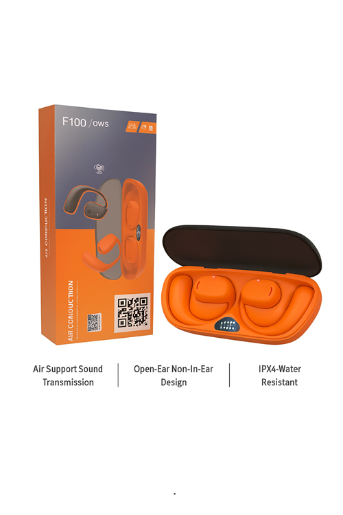 F100 Air Conduction Ai Translator Earphones