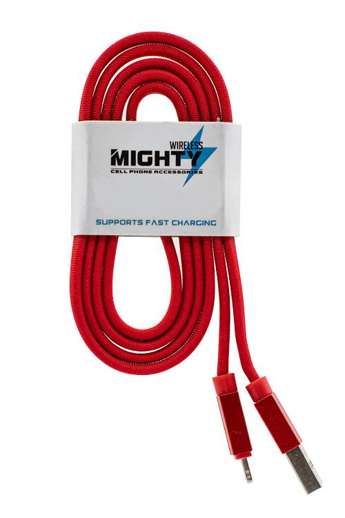 Fabric Flat Mighty Cables Type C MW120TC