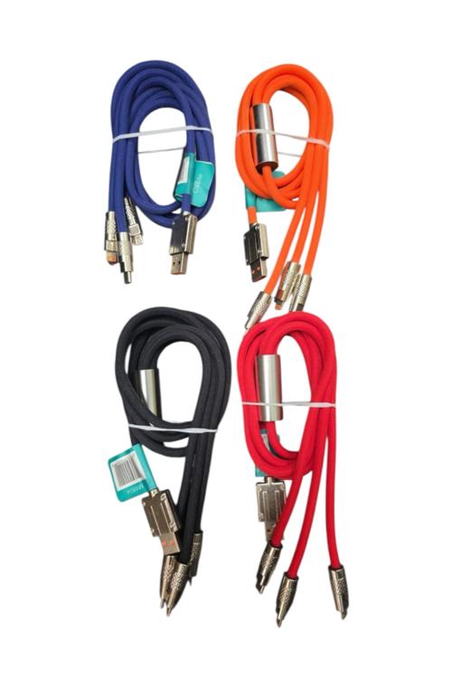 Fat Braided Cable 3 In 1 MW804