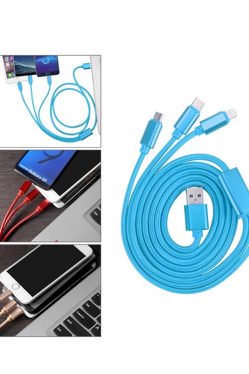 Fat Braided Cable 3 In 1 MW804