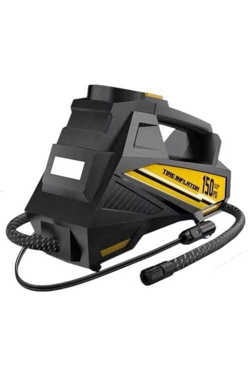 Flykid Portable Tire Inflator, 150 PSI Digital Air Compressor with LED Light X004PVSFGH